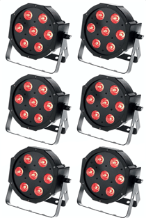 LED Stemningslys (6-pak)